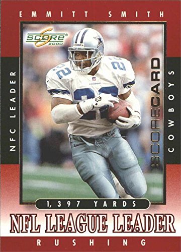 Emmitt Smith Football Card (Dallas Cowboys) 2000 Score League